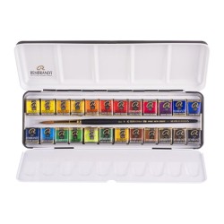 Boîte métal aquarelle extra-fine Rembrandt