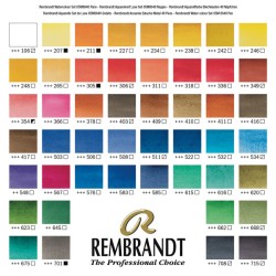 Boîte métal aquarelle extra-fine Rembrandt