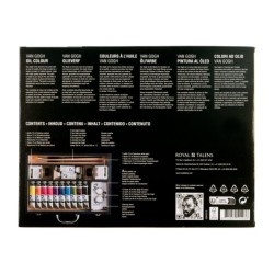 Coffret bois huile Starter Box XL Van Gogh