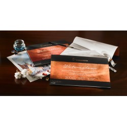 Bloc aquarelle coton Watercolour 640 g/m², 10 fls collées