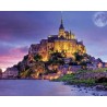 Broderie diamant 40x50cm sur toile roulée - Le Mont Saint Michel
