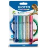 Etui de 5 stylos gel à paillettes Giotto Decor Glitter