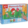 Boîte Magic Stickers Apli Kids - Le Petit Chaperon Rouge