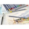 Boîte métal crayons de couleur aquarellables Goldfaber Aqua