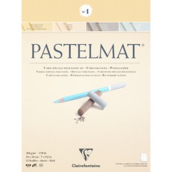 Bloc papier Pastelmat 360 g/m², assortiment n°1
