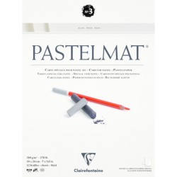 Bloc papier Pastelmat 360 g/m², assortiment n°3