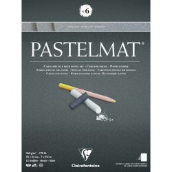 Bloc papier Pastelmat 360 g/m², assortiment n°6
