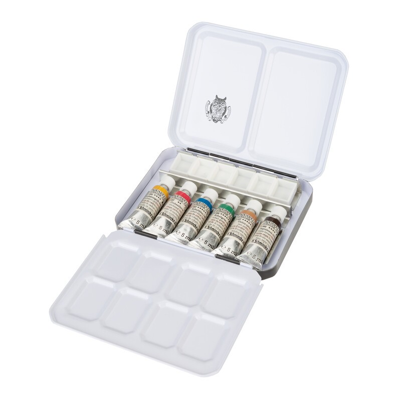 Boîte métal aquarelle extra-fine Horadam - Edition Rétro