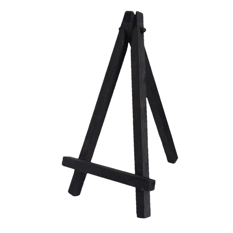 Mini-chevalet noir pour présentation - 12 cm