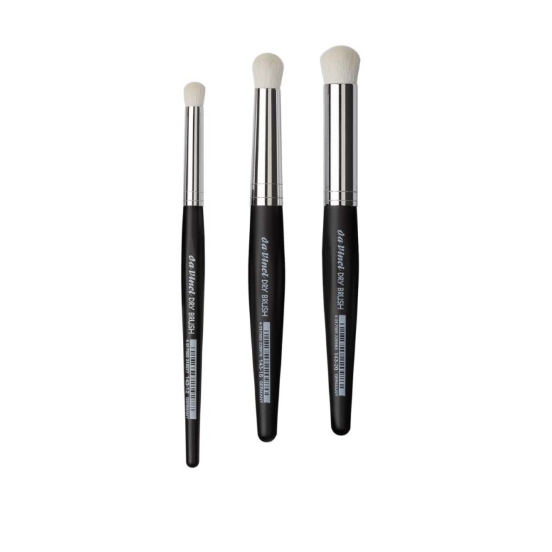 Pinceau rond Dry Brush, série 143 en fibre synthétique