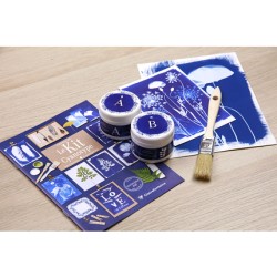 Kit découverte du Cyanotype - Clairefontaine