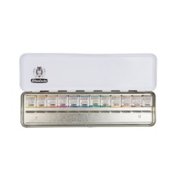 Boite métal Slimline aquarelle extra-fine Horadam