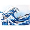 Set créatif Sakura - La vague de Kanagawa