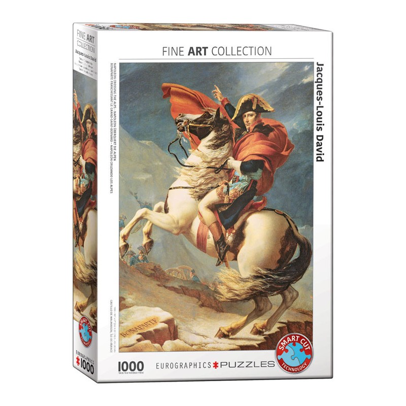 Puzzle 1000 pièces - Bonaparte franchissant le Grand-Saint-Bernard