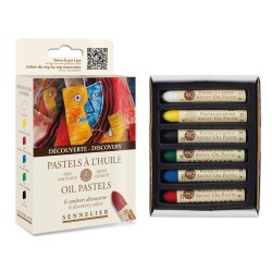 Boite carton de pastels à l'huile Sennelier