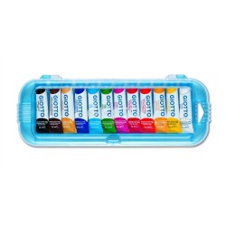 Boîte de 12 tubes de gouache 10 ml Giotto 