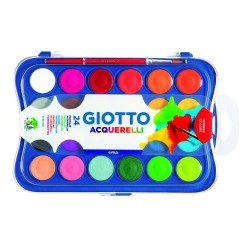 Boite de pastilles de gouache ø30 mm Giotto