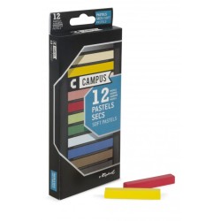 Boîte de pastels secs carrés Campus