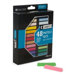 Boîte de pastels secs carrés Campus