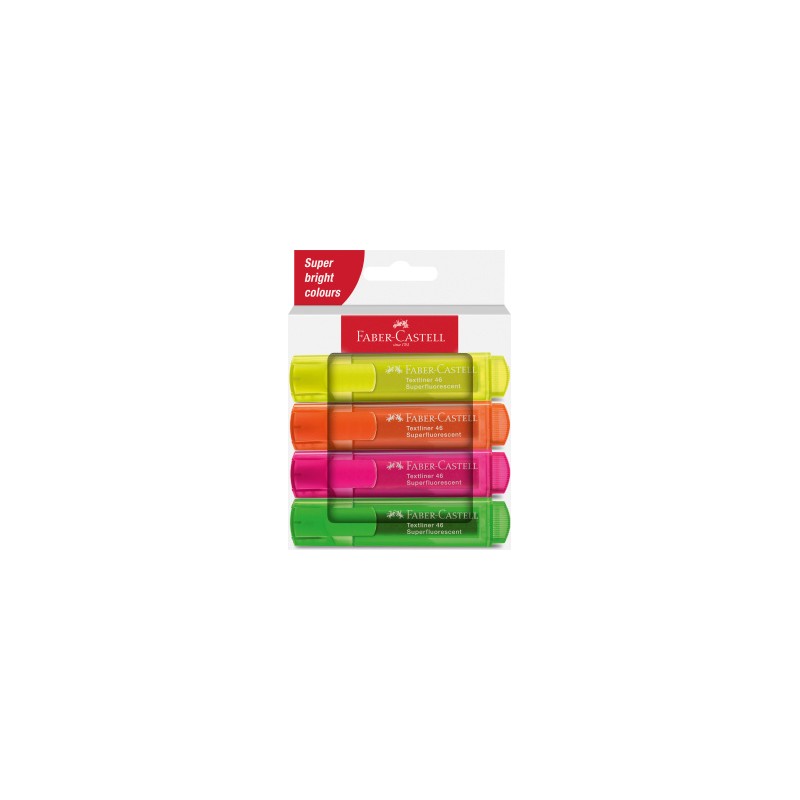 Pochettes de Textliner Superfluorescent Faber Castell
