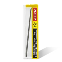 Etui de 12 mines 0.3 mm Hi-Polymer - Aristo