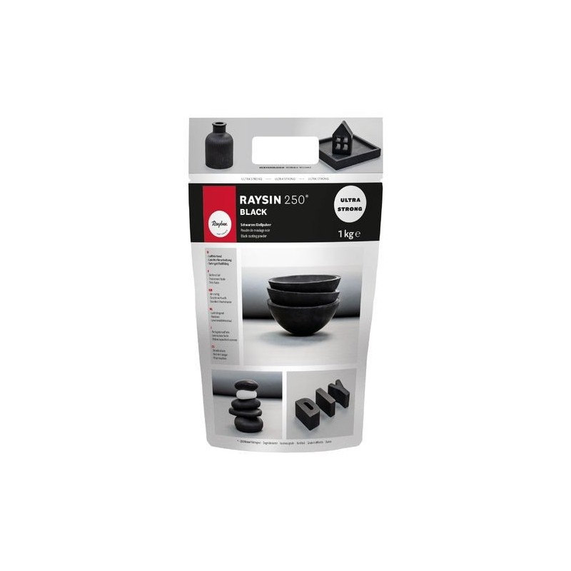 Poudre de moulage noire Raysin 250