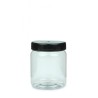 Pot cylindrique vide en plastique