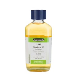 Médium huile W pour miscibilité à l'eau