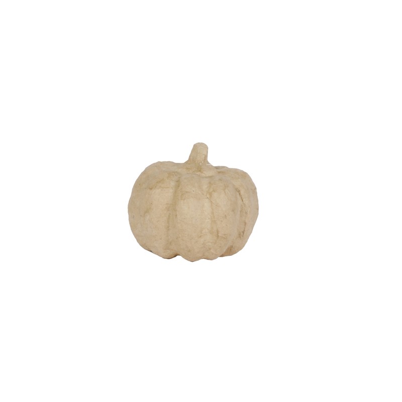 Courge en papier maché - 6.5 cm