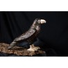 Corbeau en papier maché 30x12x22,5 cm
