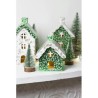 Maison basse en papier maché