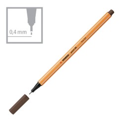 Stylo-feutre Point 88 Stabilo, pointe fine 0.4 mm