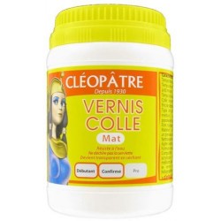 Vernis-colle mat Cléopâtre, vernis-colle serviettes papier Décopatch
