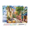 Peinture par numéros Ruelle à Paris sur châssis 40x50 cm
