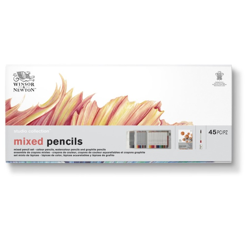 Coffret Studio Collection de crayons à dessin Winsor & newton