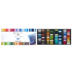 Boîte de demi-pastels tendres à l'écu Sennelier