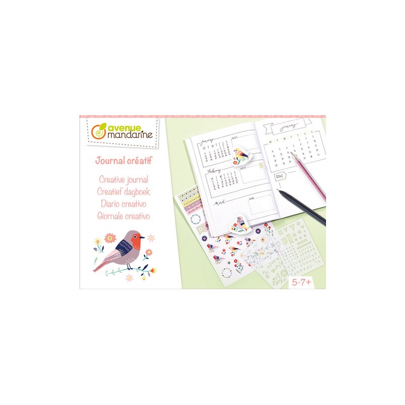 Boîte créative - Journal créatif