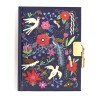 Journal intime 10,5x14cm x120fls - Oiseaux et fleurs