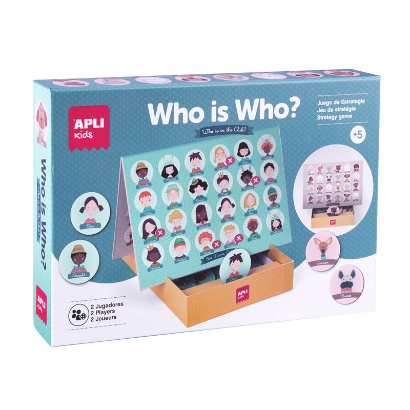 Coffret jeu de société - Qui est qui ?