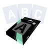 Set de pochoirs Alphabet San Serif Modern x26 lettres
