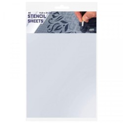 Lot de feuilles Mylar pour pochoirs, épaisseur 0,2 mm