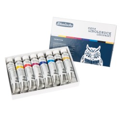 Sets d'encres extra-fine linogravure Aqua-Lino, tubes 20ml