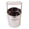 Lave-pinceaux en inox