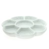 Palette en porcelaine forme Fleur ø15 cm