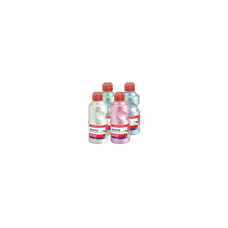 Gouache scolaire nacrée Giotto, flacon 250ml