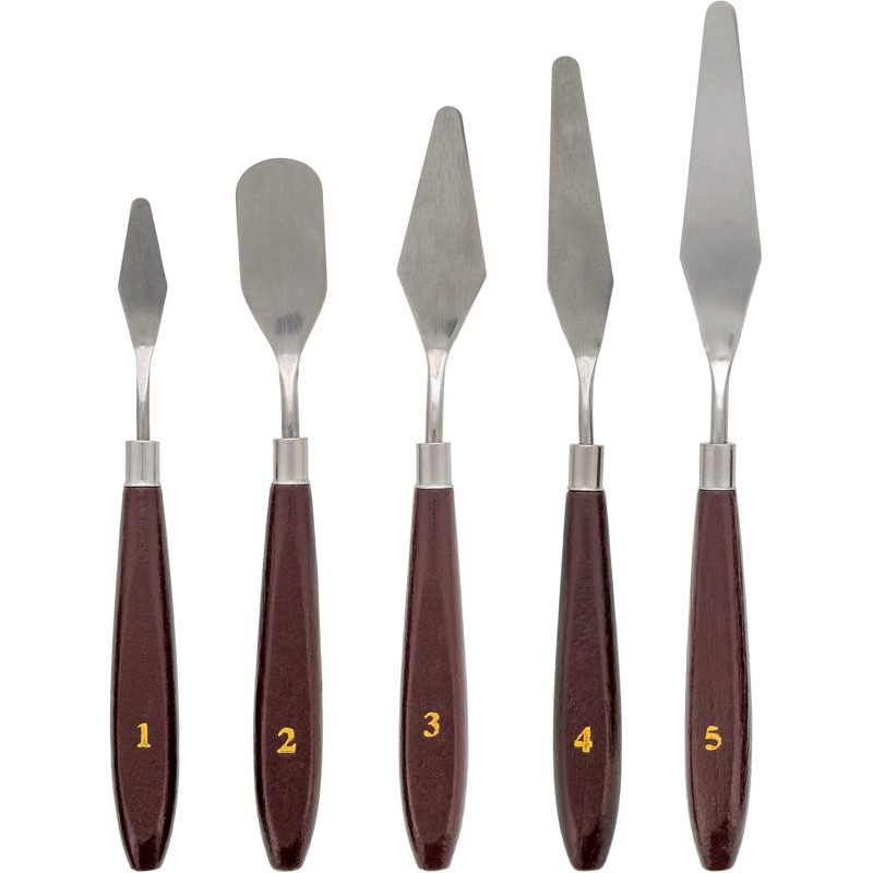 Set de 5 couteaux à peindre Etude