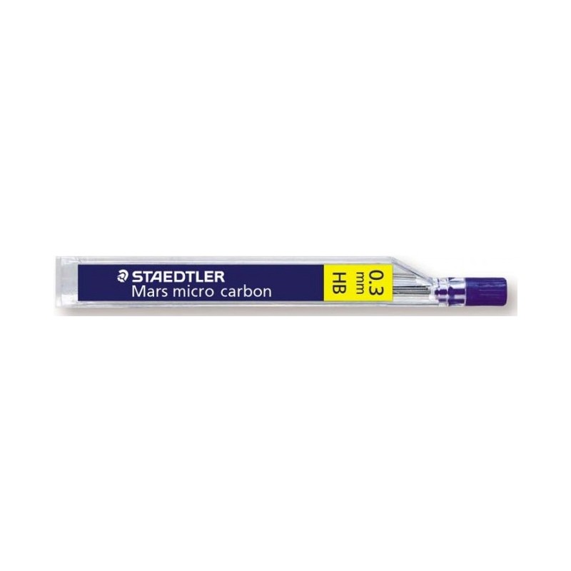 Etuis de 12 mines 0.3 mm Mars Micro Carbon - Staedtler