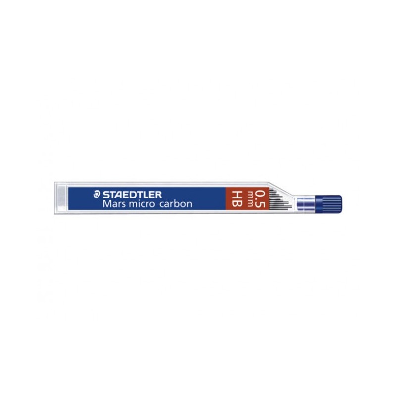 Etuis de 12 mines 0.5 mm Mars Micro Carbon - Staedtler