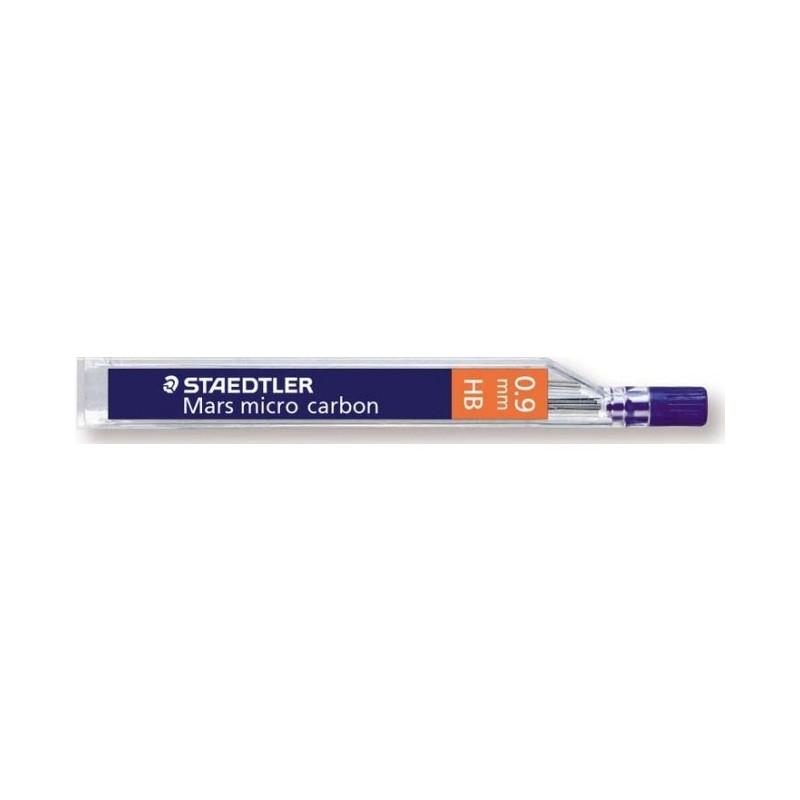 Etuis de 12 mines 0.9 mm Mars Micro Carbon - Staedtler