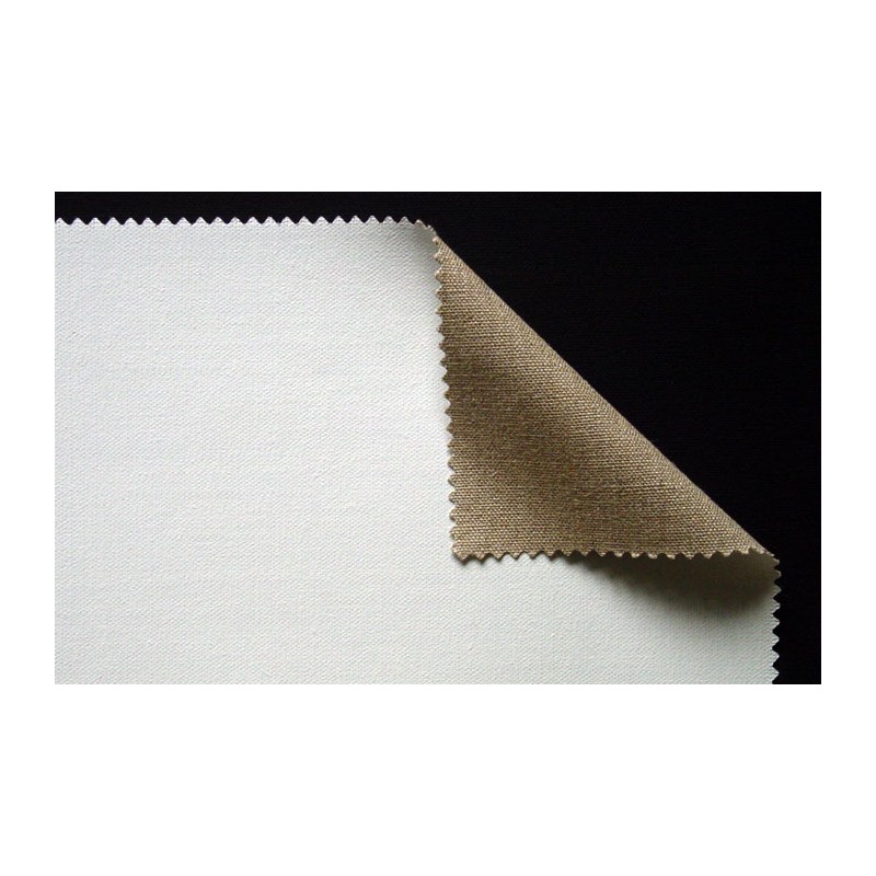 Toile en lin à grain fin enduction universelle 525 g/m²